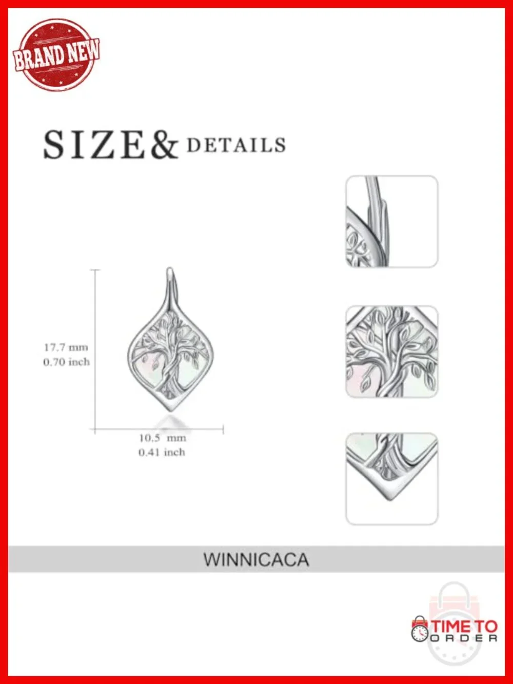 925 Sterling Silver Tree of Life Leverback Dangle Drop Earrings